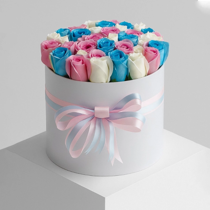 Charming 50 Roses in Box